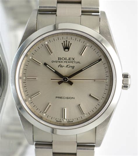 rolex air king precision 14010m|rolex air king 14000 history.